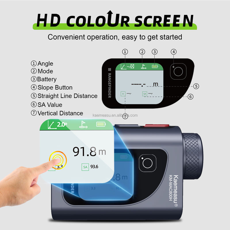 800m MultiFunction Laser Measuring Tool Jarak Meter Jarak Pengukur Teropong Presisi Tinggi untuk Insinyur