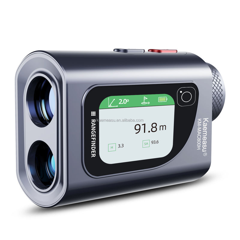 800m Wireless Digital Measurement Device Digital Handle Laser Range Finder untuk Proyek Teknik Perburuan Golf 223g