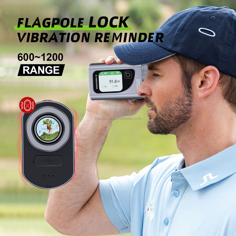 800m Wireless Digital Measurement Device Digital Handle Laser Range Finder untuk Proyek Teknik Perburuan Golf 223g