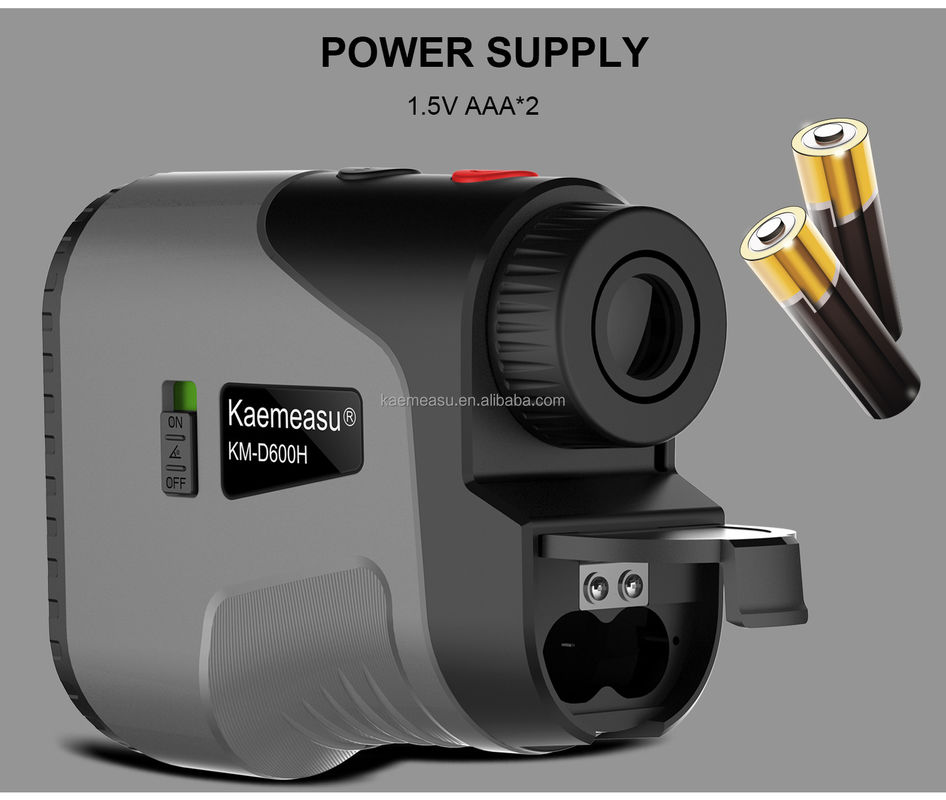 D Model Laser Range Finder Distance Meter Combo Golf Perburuan Surveying Engineering Sumber daya listrik yang akurat 1.5V*2*AAA Baterai