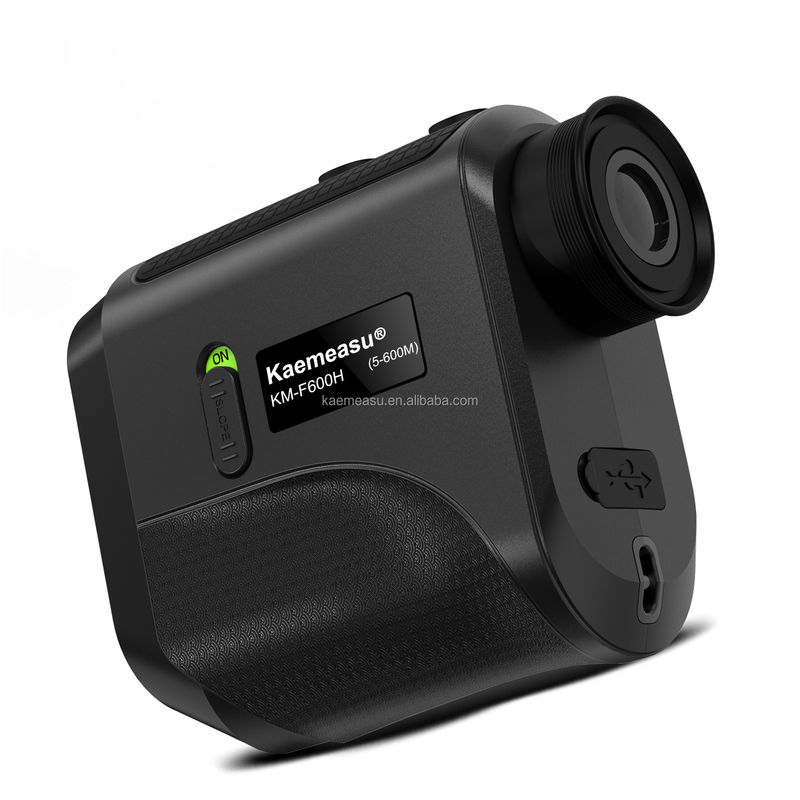 F Model Custom Logo Golf Laser Rangefinder Slope Vibration Function Optik yang jelas untuk pemain golf