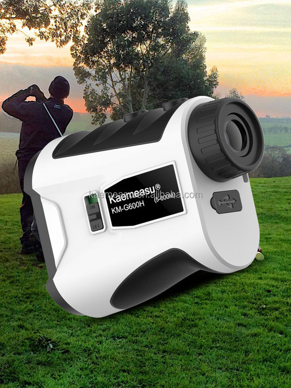 G Model Rechargeable Golf Laser Rangefinder Flag Lock Slope Mode Fast Focus untuk Pengukuran Jarak Golf