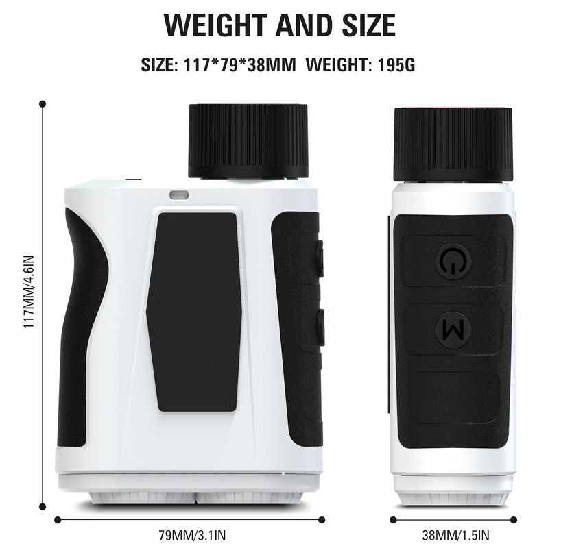 H Laser Distance Meter Slope Scope Laser Distance Meter Teleskop Handheld Measure Level Perhitungan untuk Golf