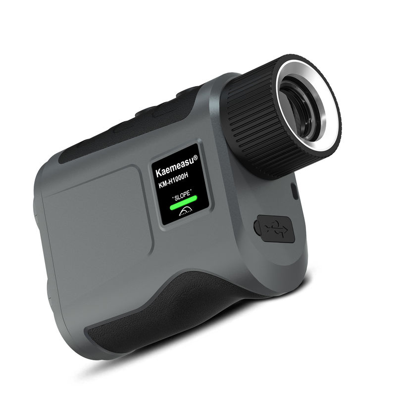 7.0x Magnification H 600m ABS PVC Professional Golf Rangefinder ODM OEM Service dengan fungsi kemiringan